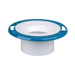 Adjustable Closet Flange, 4 in, Hub, PVC, SCH 40/STD - rbecw41qaewt8axxv8s8@2x.jpg