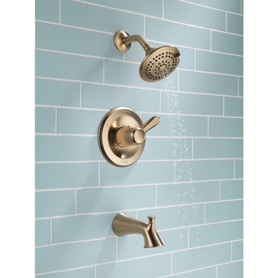 Lahara Monitor 14 Series Tub and Shower Trim Package with 1.75 GPM Multi Function Shower Head - rcwmh64pkrocauoehxaa@2x.jpg