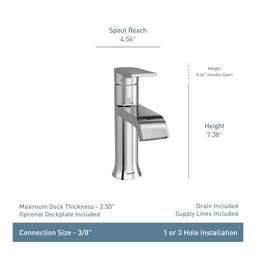 Genta LX Single Handle Centerset Bathroom Faucet with Duralast Valve Technology and Pop-Up Drain Assembly - rdiwgs13ldovvibv1pmf@2x.jpg