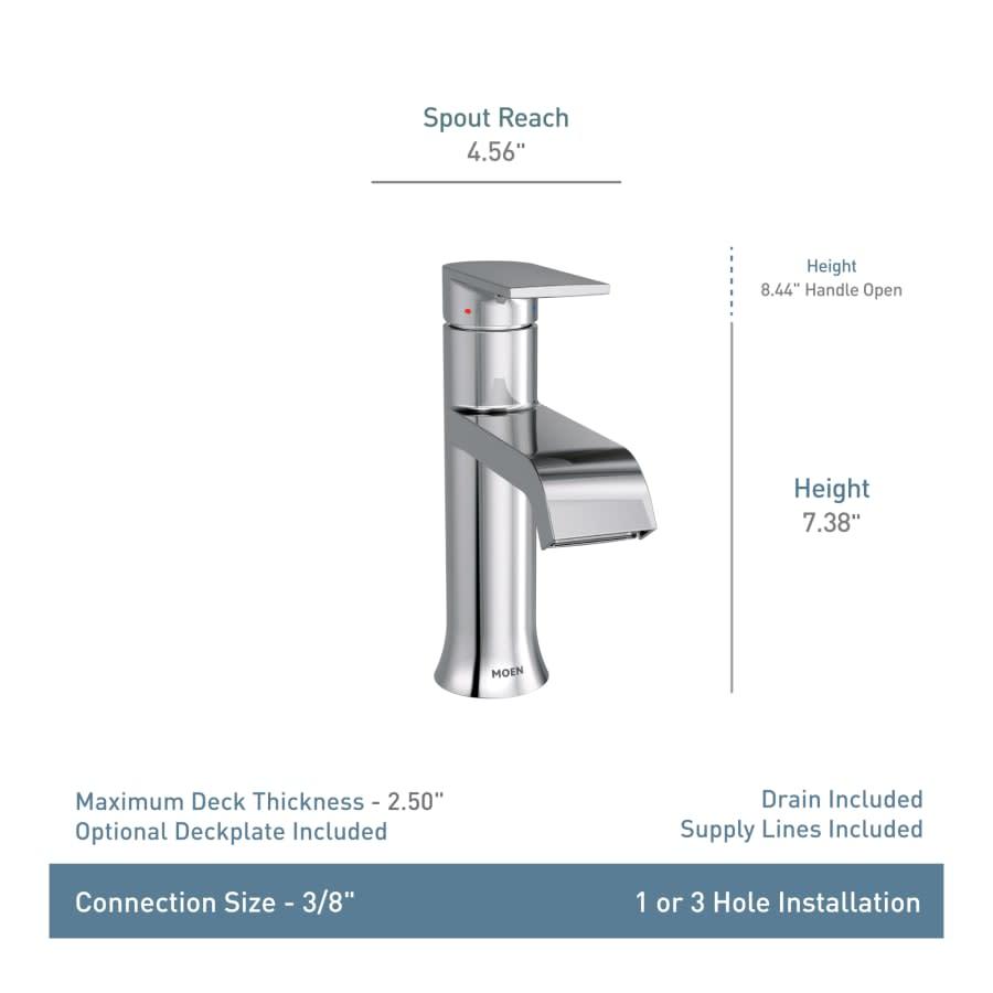Genta LX Single Handle Centerset Bathroom Faucet with Duralast Valve Technology and Pop-Up Drain Assembly - rdiwgs13ldovvibv1pmf@2x.jpg