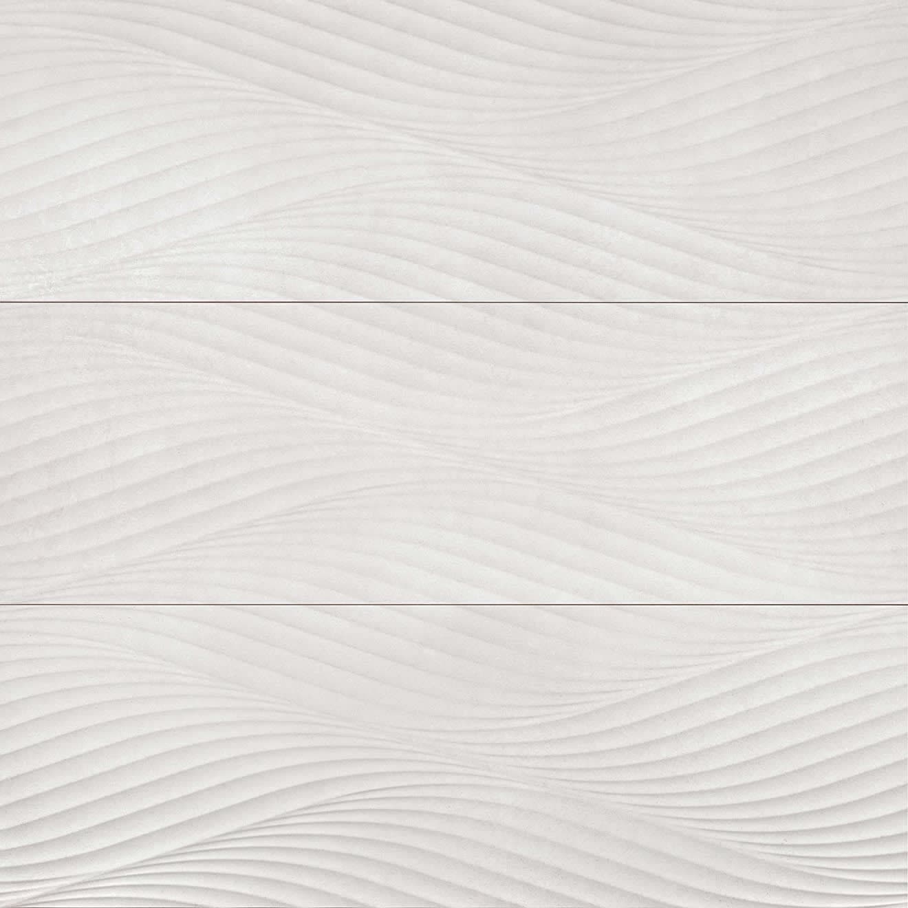 Donna 13" x 40" Matte Wave Deco Ceramic Tile in White - rdoodbga4ag94pljaqbf@2x.jpg