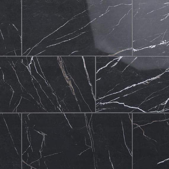 Perpetuo Infinite Black Rectangle 12X24 Polished