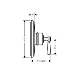 Montreux Pressure Balanced Tub & Shower Trim, ADA, Polished Chrome - rfijqksateo6wn9jciky@2x.jpg