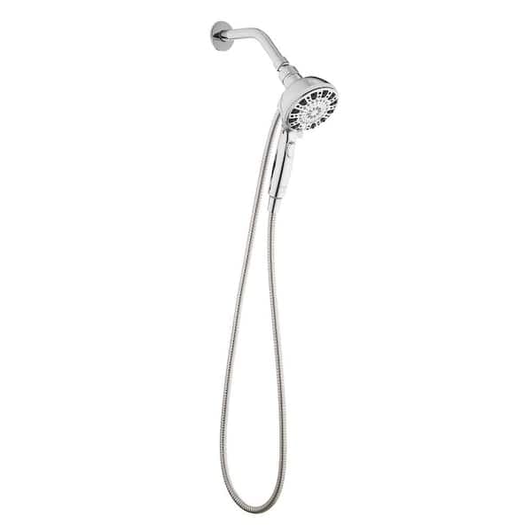 Glacier Bay Push Release 6-Spray Wall Mount Handheld Shower Head 1.8 GPM in Chrome 8571101HC - rfs24f4m8mq5qolkhtds@2x.jpg