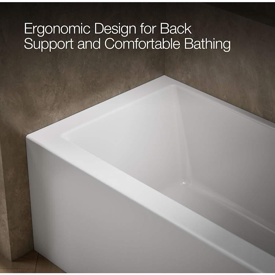 Underscore 60" Soaking Bathtub for Three Wall Alcove Installation with Right Drain and 68 Gallon Water Capacity - rgb6rtpj7wmgsfa36bdt@2x.jpg