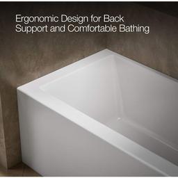 Underscore 60" Soaking Bathtub for Three Wall Alcove Installation with Right Drain and 68 Gallon Water Capacity - rgb6rtpj7wmgsfa36bdt@2x.jpg