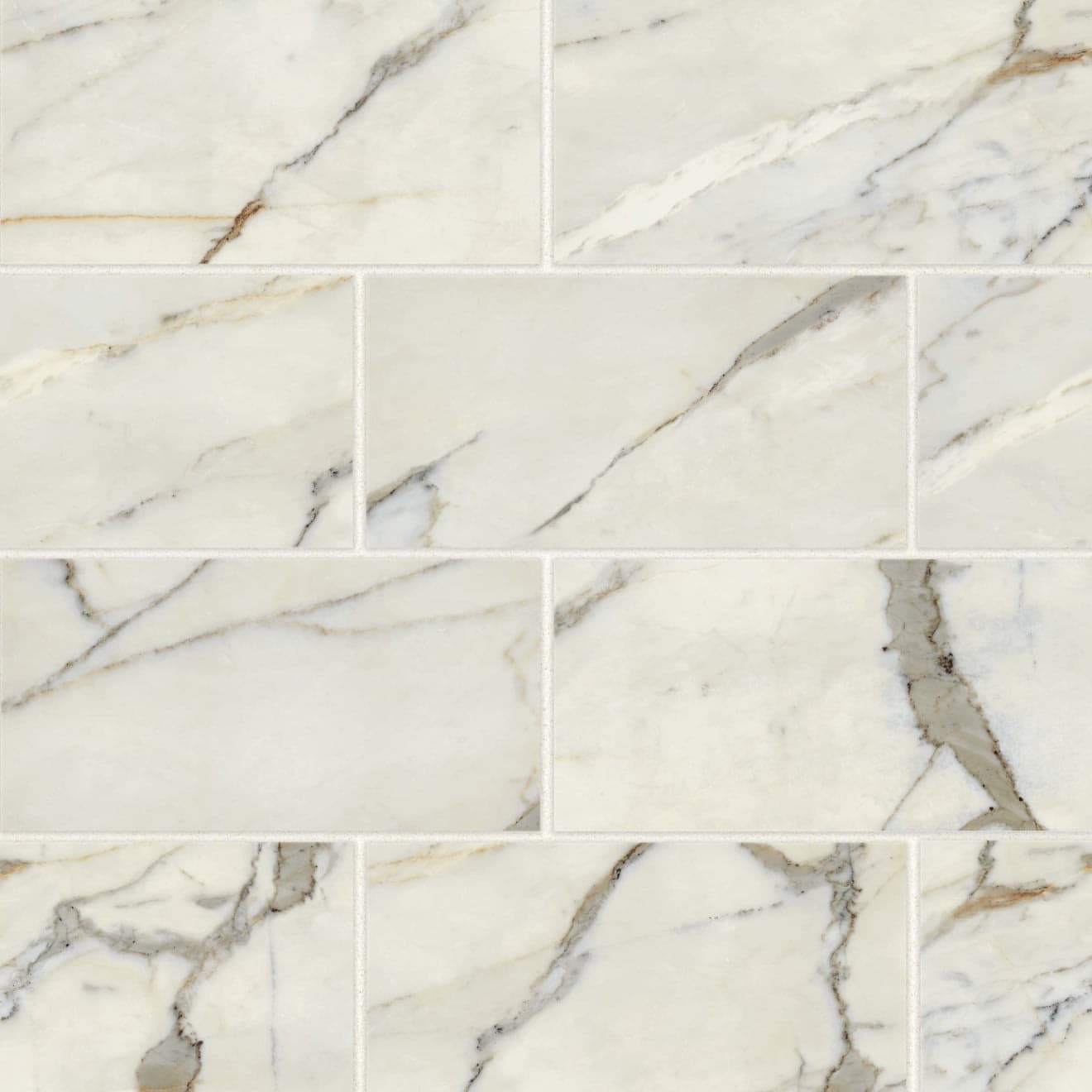 Classic 2.0 12" x 24" Floor and Wall Tile in Bianco Carrara