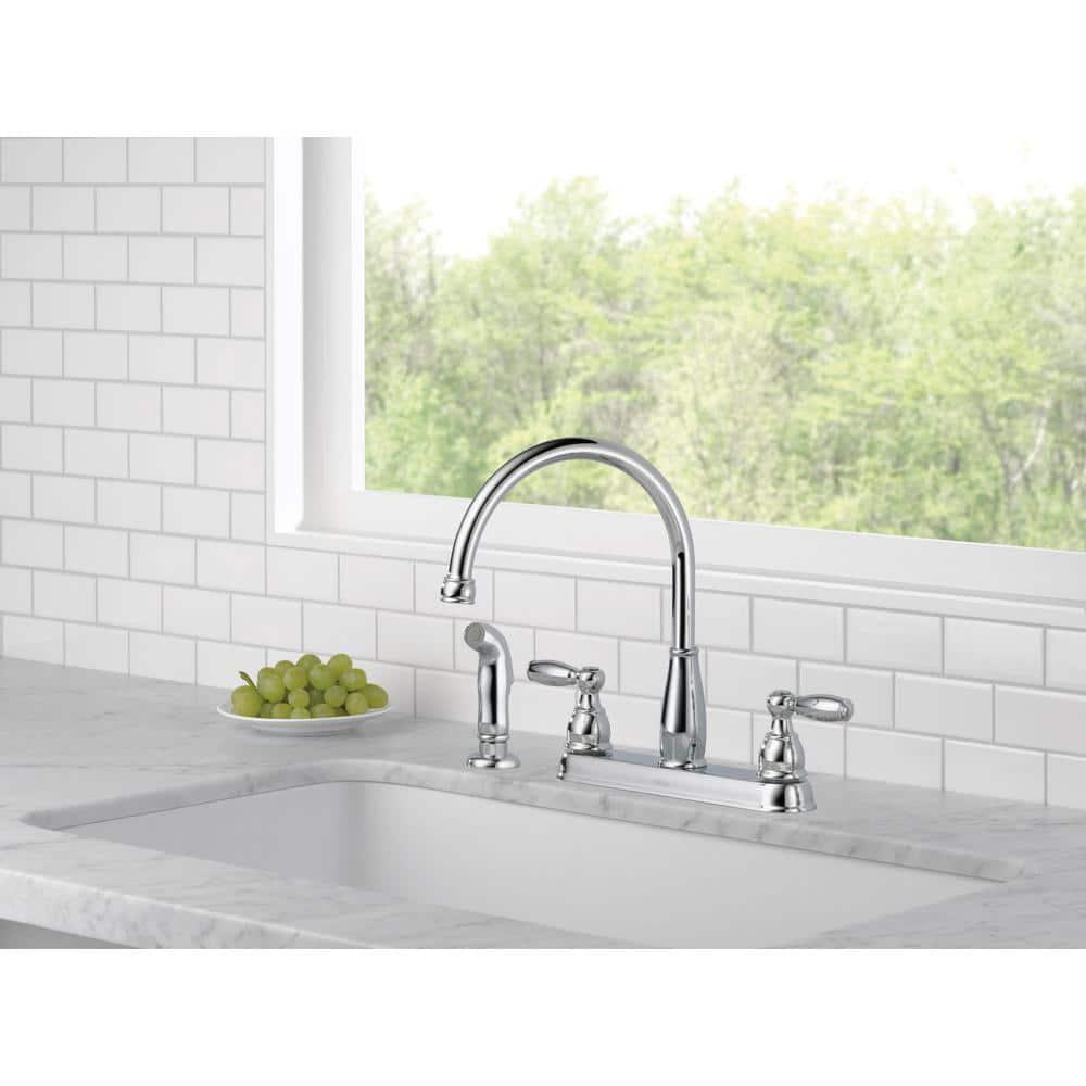 Foundations 2-Handle Standard Kitchen Faucet with Side Sprayer in Chrome - rjbi7j2hgsg0bkf1iglo@2x.jpg