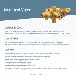 Voss Single Handle Moentrol Pressure Balanced with Volume Control Valve Trim Only (Less Valve) - rjpzgz23vxnt6bhkgiyj@2x.jpg