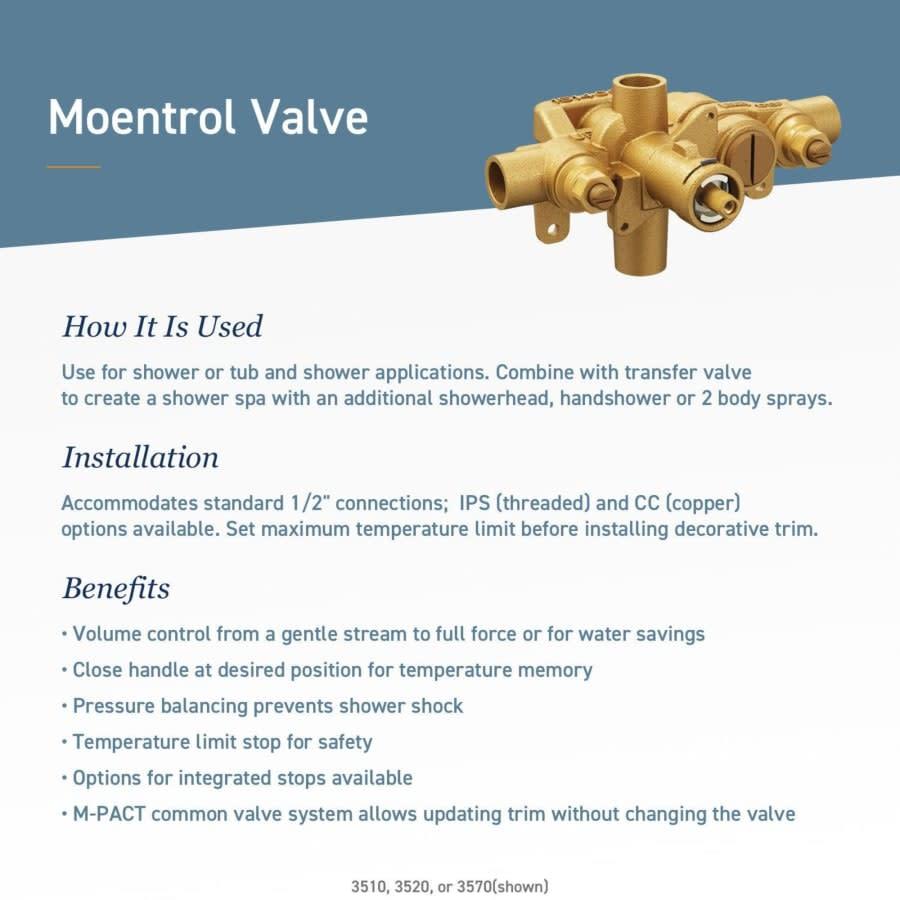Voss Single Handle Moentrol Pressure Balanced with Volume Control Valve Trim Only (Less Valve) - rjpzgz23vxnt6bhkgiyj@2x.jpg