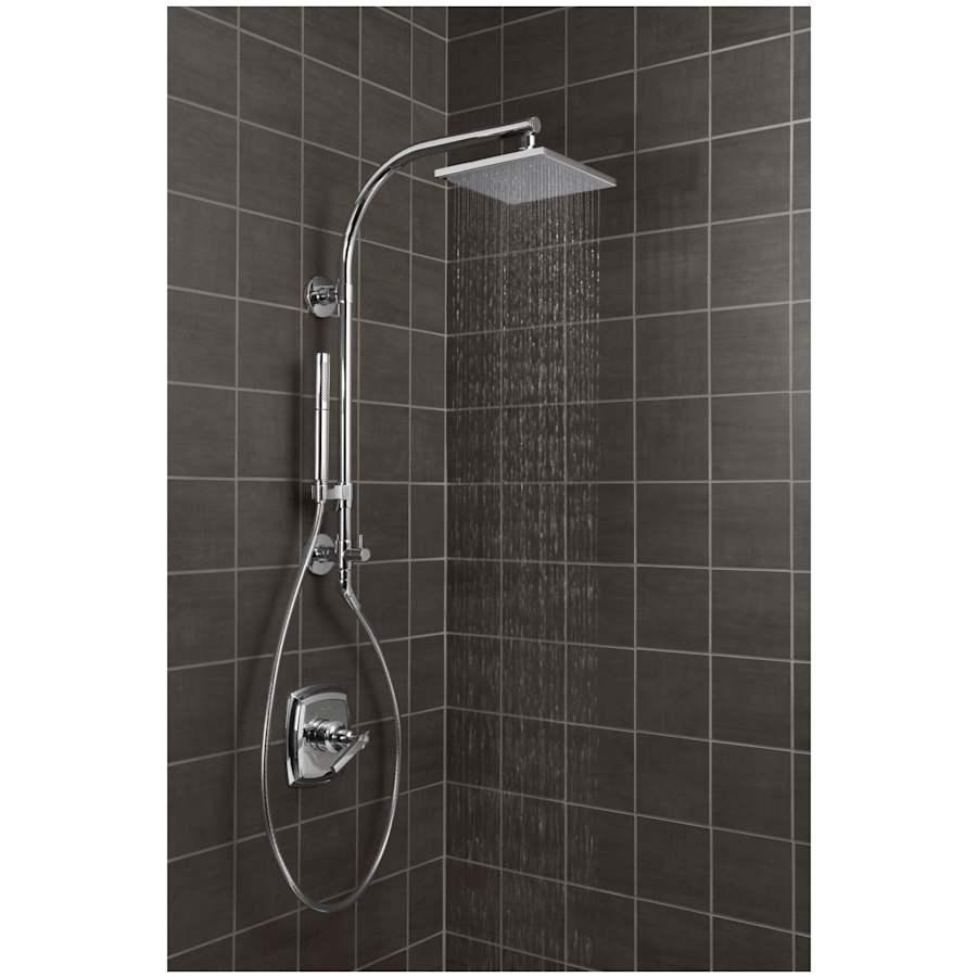 Contemporary Square 8" Single Function 2.5 GPM Rainhead with MasterClean Sprayface and Katalyst Air-Induction Technology - rjvz54imhdqat1wc1cru@2x.jpg