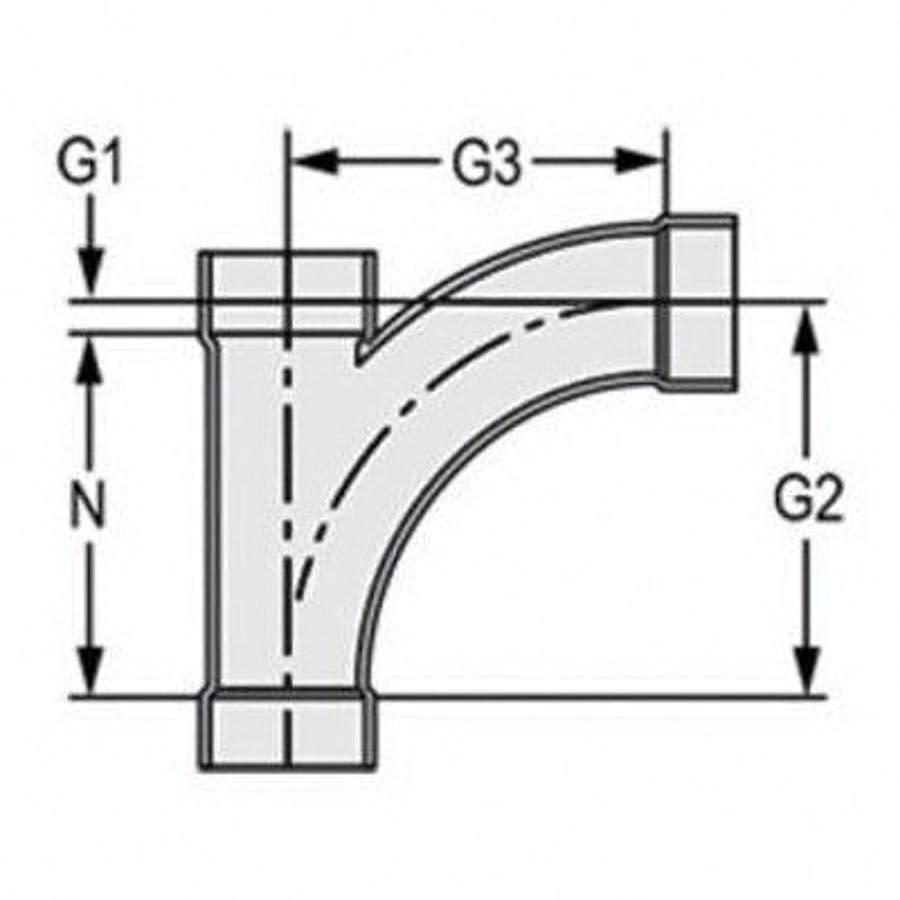 Combination Wye and 45 deg Elbow, 2 in, Hub, DWV, PVC - rklmsfkx4jgzizlnejts@2x.jpg