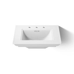 Memoirs Stately 24-1/2" Fireclay Pedestal Sink with Overflow and 3 Faucet Holes at 8" Centers - rkmmk9wislykhhnua2gq@2x.jpg