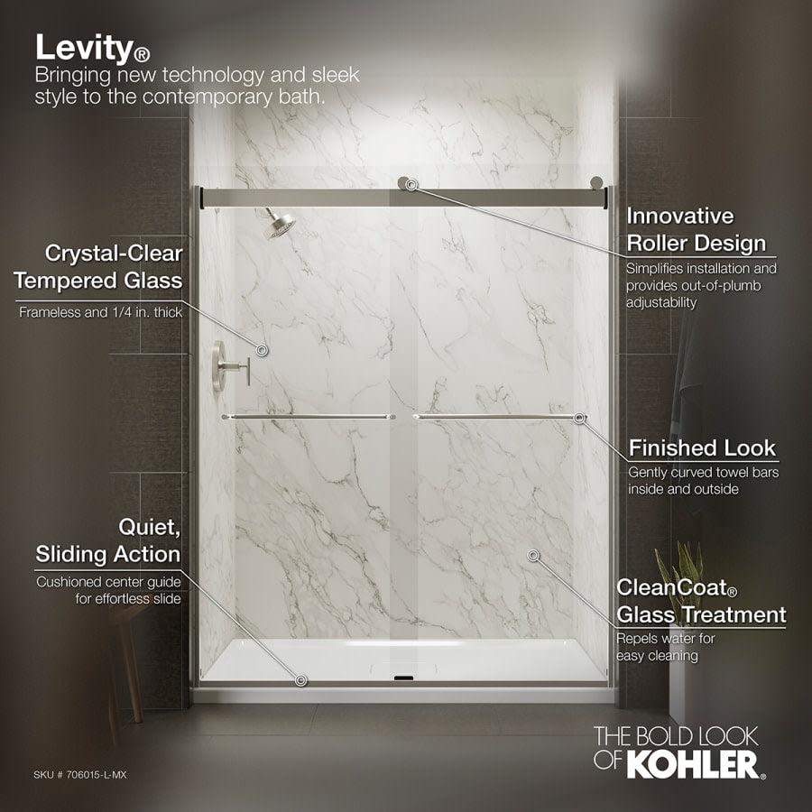 Levity 59-3/4" High x 59-5/8" Wide Sliding Frameless Tub Door with Clear Glass - rl9h2kcqxrgfd7grkds7@2x.jpg