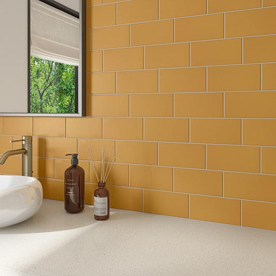 Color Wheel Linear Matte Mustard Rectangle 4X12 Matte - rlhkbnbhdvpk1uuqxrbh@2x.jpg