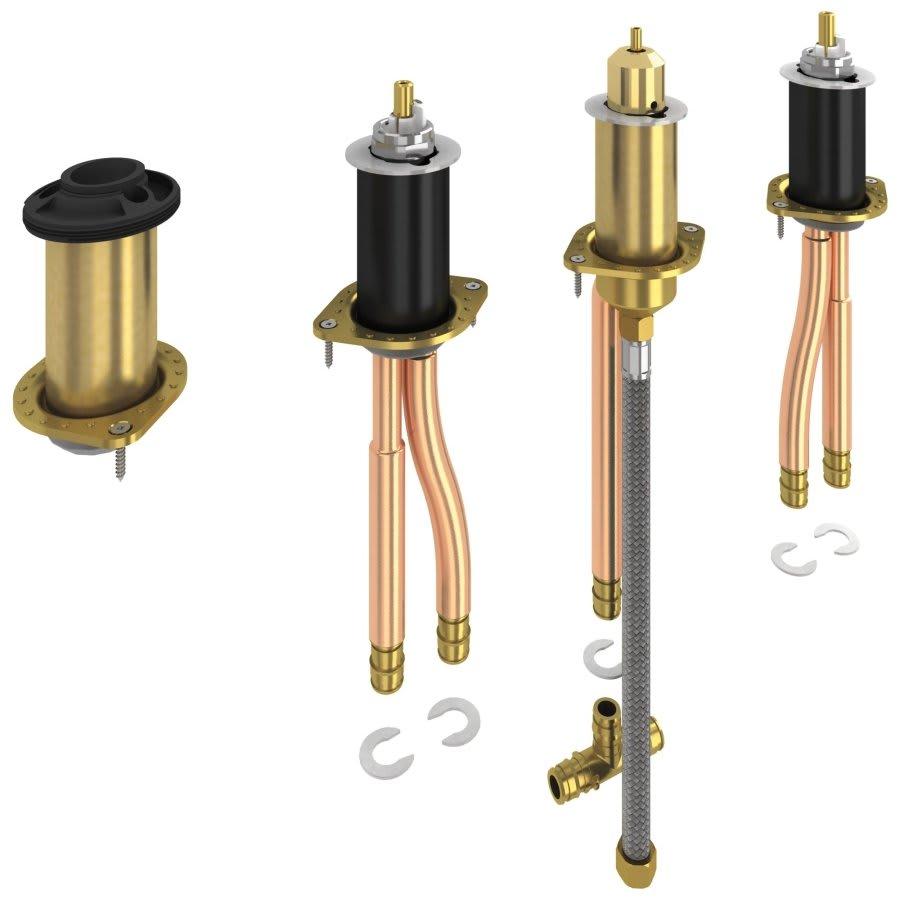 Classic Roman Tub Rough-In Kit, PEX Inlet x PEX Outlet, 60 psi, 18 gpm, Solid Fabricated Brass Body - rlyekg0cxazowmprcjmn@2x.jpg