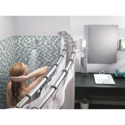 Double 57" - 60" Adjustable Curved Shower Rod - rn2yxlkzfyoviym5hjel@2x.jpg