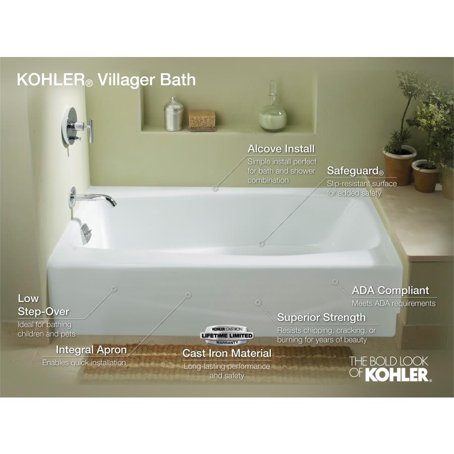 Villager Collection 60" Three Wall Alcove Cast Iron Three Wall Alcove Soaking Bath Tub with Left Hand Drain - rnqigxc7oqxptgzfl3qt@2x.jpg