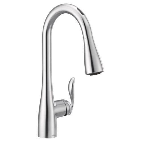 Arbor Smart Faucet 1.5 GPM Single Hole Pull Down Kitchen Faucet with Voice Control - roeiab9cxtizoo163cid_x500.jpg