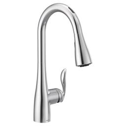 Arbor Smart Faucet 1.5 GPM Single Hole Pull Down Kitchen Faucet with Voice Control - roeiab9cxtizoo163cid_x500.jpg