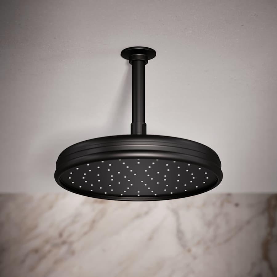 Traditional Round 10" Single Function 2.5 GPM Rainhead with MasterClean Sprayface and Katalyst Air-Induction Technology - rp1d2gl3nsfl87googhh@2x.jpg