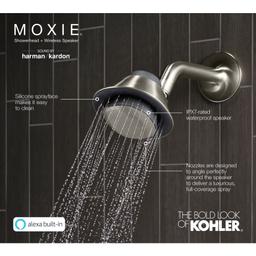 Moxie 1.75 GPM Single Function Shower Head with Bluetooth Technology - rpaengnf61xyx6pxgmiu@2x.jpg