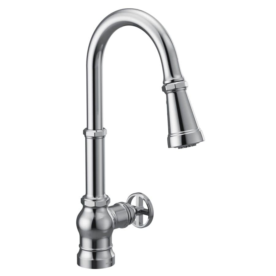 Paterson 1.5 GPM Single Hole Pull Down Kitchen Faucet with Duralast Cartridge and Reflex, PowerBoost, and Duralock Technologies - rpdlwbwoaw1drytwwz0i@2x.jpg