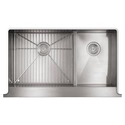 Vault 36" Double Basin Under-Mount 18-Gauge Stainless Steel Kitchen Sink with Self Trimming and Smart Divide - Includes Basin Rack - rphk2krylsq00cmcba4z_x500.jpg