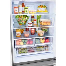 33 in. W 26 cu. ft. Bottom Freezer Refrigerator w/ Multi-Air Flow and Smart Cooling in PrintProof Stainless Steel - rpzpvleke8kbpwoks1v0@2x.jpg