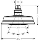Croma 100 Classic Multi Function 2.5 GPM Shower Head - rrepyeer4kngpvapdufm@2x.jpg