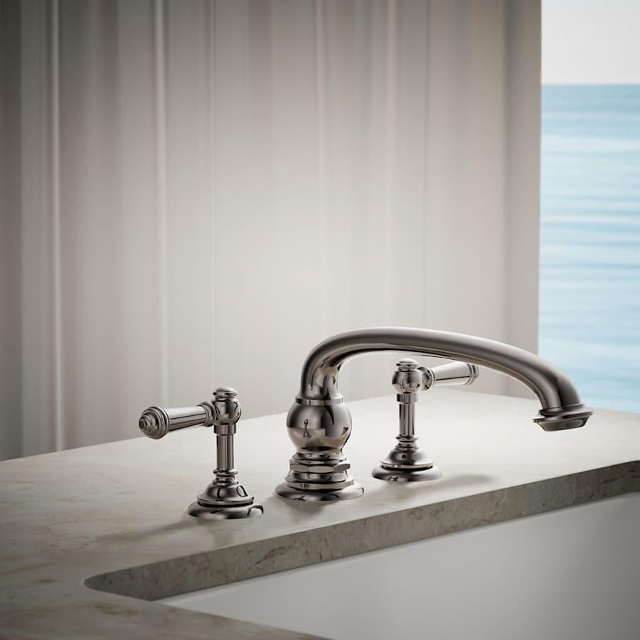 Artifacts Deck-Mount Bath Faucet Handle Trim with Lever Design - rsuzhbm4mx2tkmitkxhk@2x.jpg