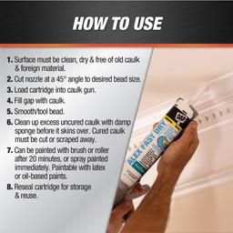DAP Alex Fast Dry 10.1 oz. White Acrylic Latex Plus Silicone Caulk - rtgl8mopgelwx9gkq1nt@2x.jpg