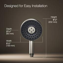 Statement 2.5 GPM Multi Function Hand Shower with MasterClean Sprayface and Katalyst Air Induction Technology - rtkbjgeqvkcekvod3sdq@2x.jpg