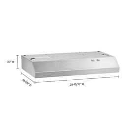 30"W 270Cfm Under Cabinet Range Hood Stainless Steel - runhqrnbizvdiuwcp91p@2x.jpg