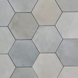 Celine 4" Hexagon Matte Porcelain Floor and Wall Tile in Blue - rvvxbfarifcbkramubf9@2x.jpg
