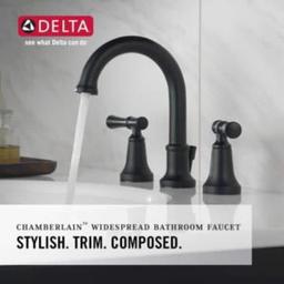Chamberlain 8 in. Widespread 2-Handle Bathroom Faucet in Matte Black - rw3jawhhjkmsxpdmvdom@2x.jpg