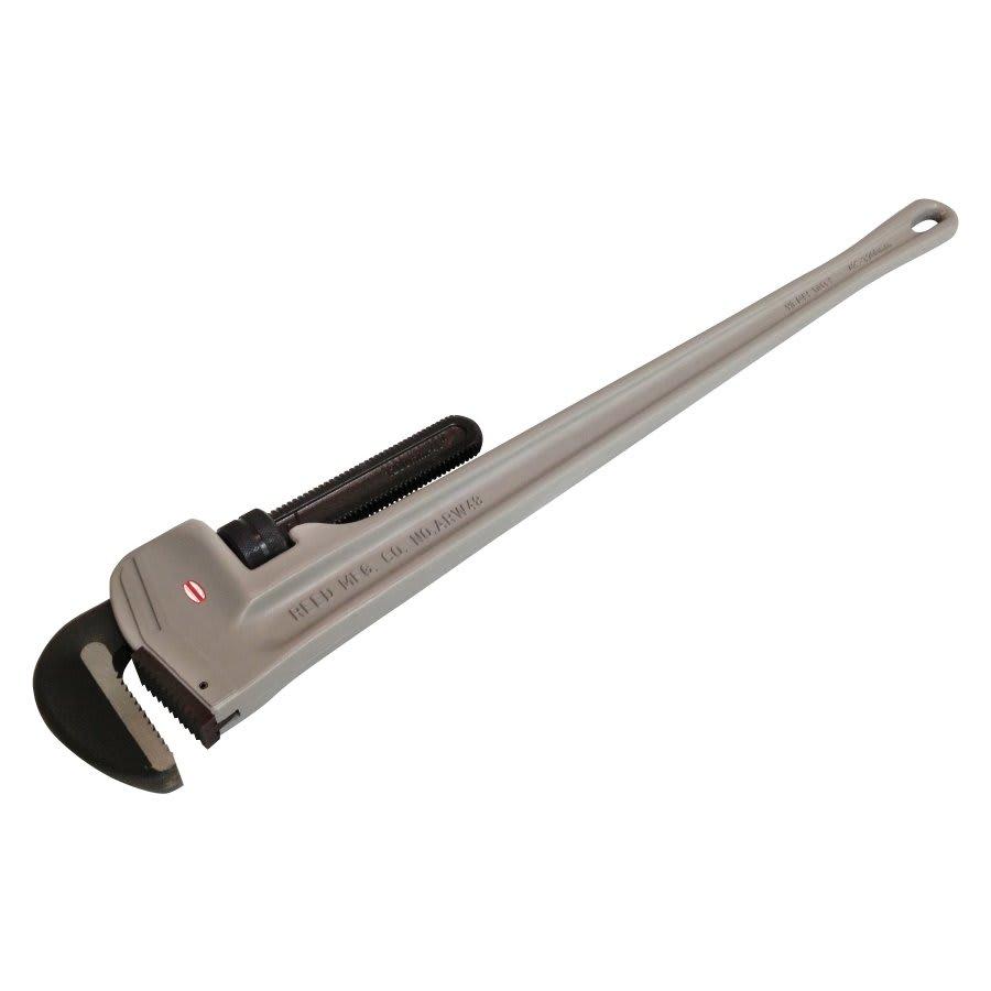 Straight Pipe Wrench, 1-1/2 to 6 in Pipe, 48 in OAL, Hook and Heel Jaw, Titanium Aluminum Alloy Handle - rwkpjeye65ugzkrn0uuv@2x.jpg