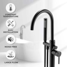 1-Handle Freestanding Floor Mount Tub Faucet Bathtub Filler with Hand Shower in Matte Black - rx9n6taftxmjfywdzamw@2x.jpg