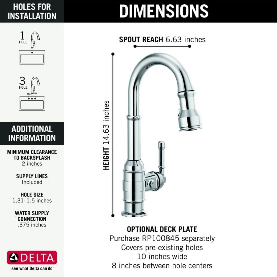 Broderick 1.8 GPM Single Hole Pull Down Bar/Prep Faucet with Magnetic Docking Spray Head - rxbrzuzg9kpj4sdgu202@2x.jpg