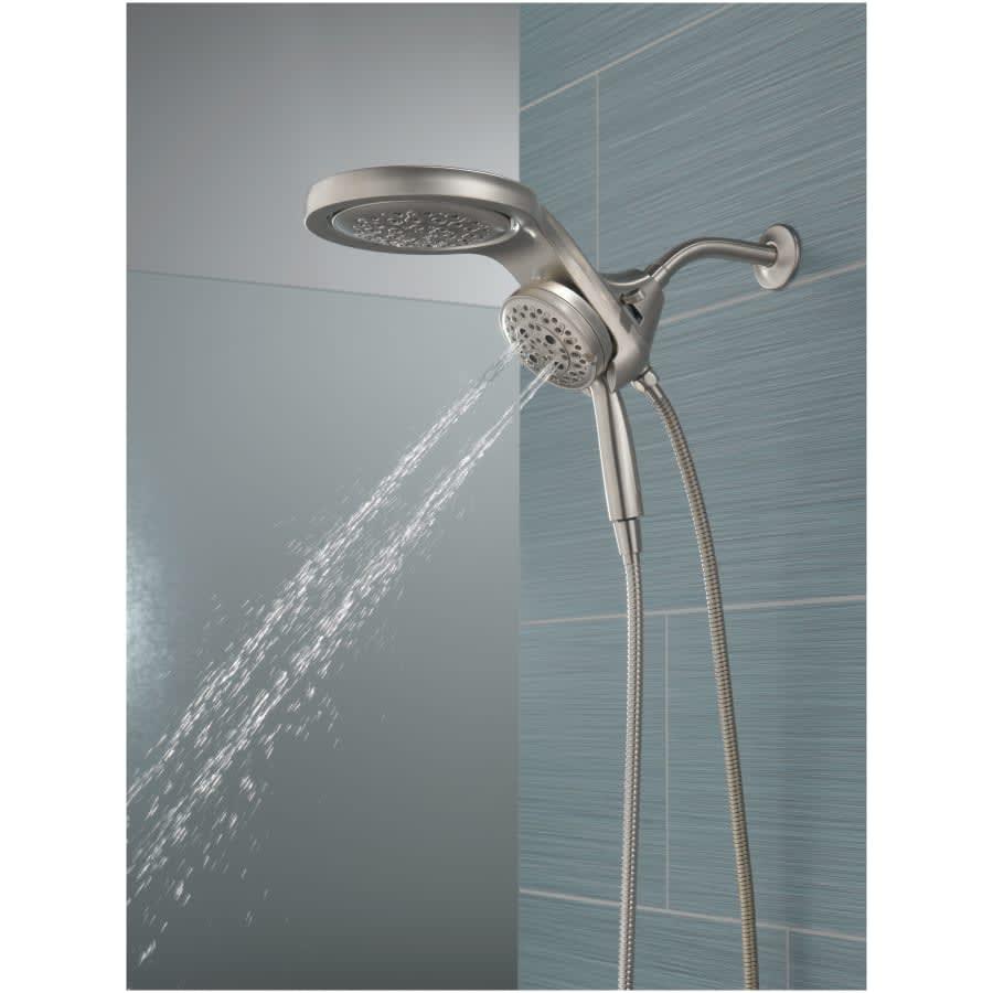 Universal Showering Round 2.5 GPM Multi Function 2-in1 In2ition Shower Head and Hand Shower with Touch Clean, H2Okinetic and MagnaTite Technology - rxkneuzmj9oah192e9y6@2x.jpg