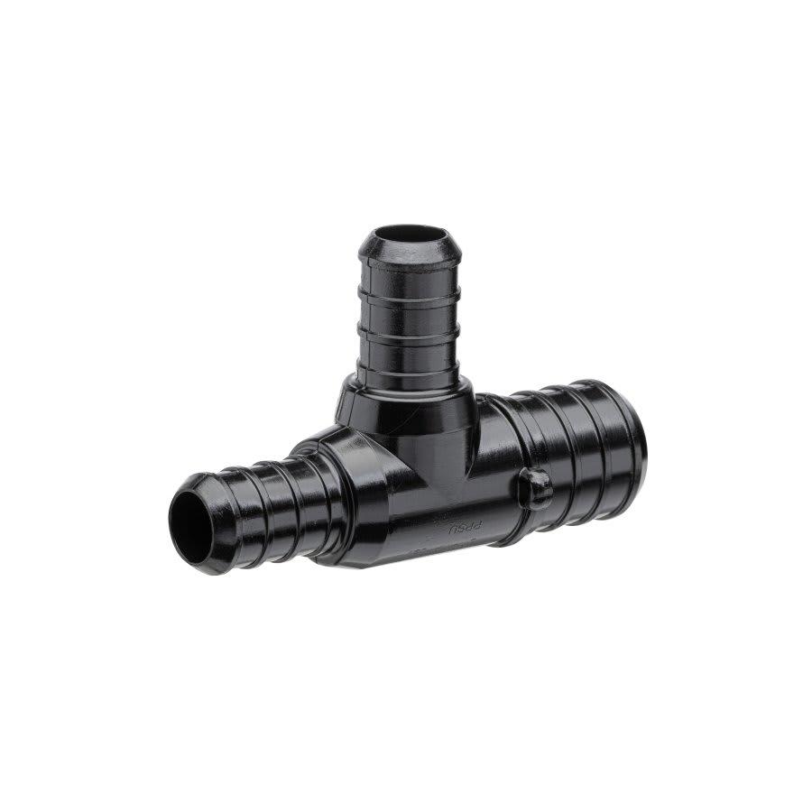 QickSert CR® Tee, 3/4 x 1/2 x 1/2 in, Crimp PEX, Poly - rxuwesd3dmabfed0havp@2x.jpg