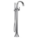 Doux Floor Mounted Tub Filler with Built-In Diverter - Includes Hand Shower - rycbjuxhuhlcvuehqqux@2x.jpg