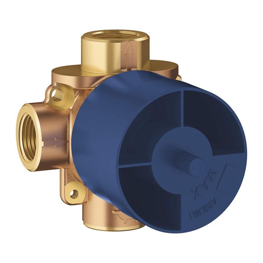 Concetto Diverter Rough-In Valve, 1/2 in, FNPT, 2 Ways, Metal Body - ryvhnhyvm01bc4swkqd3@2x.jpg