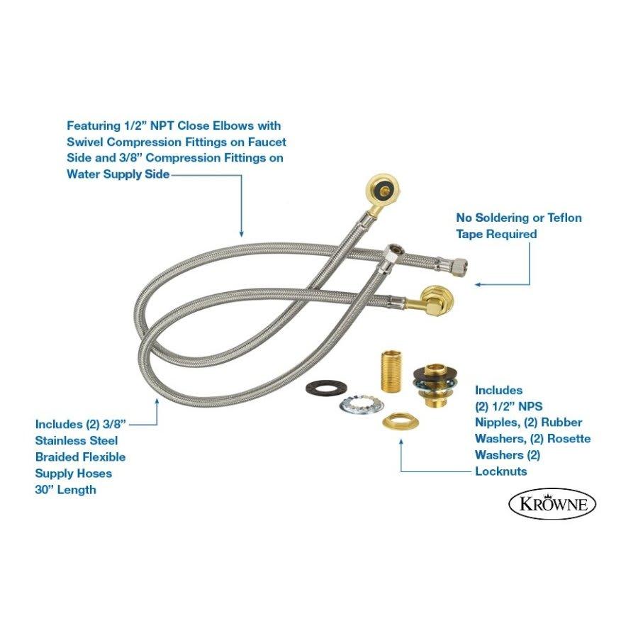 Royal Flexible Water Line Kit, Stainless Steel - ryvzwiavmezpronsjprd@2x.jpg