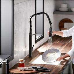 Purist 1.5 GPM Single Hole Pre-Rinse Kitchen Faucet with Sweep Spray, DockNetik, and MasterClean Technologies - ryxom7awf3px6zihcidh@2x.jpg