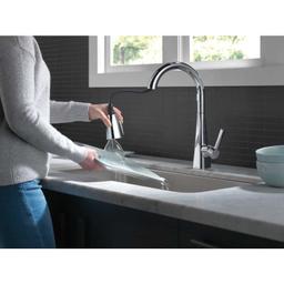 Lenta Single-Handle Pull-Down Kitchen Faucet with ShieldSpray - rze0go320kpykmosdpar@2x.jpg