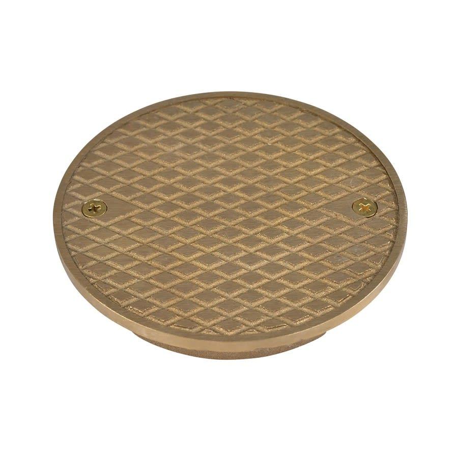 Cleanout Cover, 3 in, Round, Brass - rzesmuddywrhhbg9dvss@2x.jpg