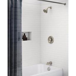 MOEN Banbury Single Handle 1-Spray Tub and Shower Faucet 1.75 GPM in Spot Resist Brushed Nickel (Valve Included) 82910SRN - rzvmzd736kwmffsvtmyu@2x.jpg