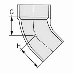 Street 45 deg Elbow, 8 in, Spigot x Hub, DWV, PVC - s1ssjutye6b0uzxtpuyt@2x.jpg