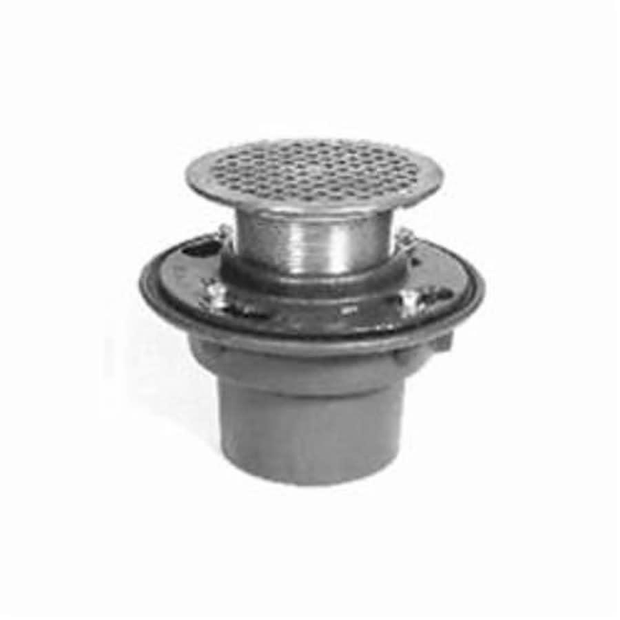 ZN415 Floor Drain, 3 in Outlet, No Hub, 5 in Round Nickel Bronze Top - s5lsbh86raxmadrsa7cp@2x.jpg